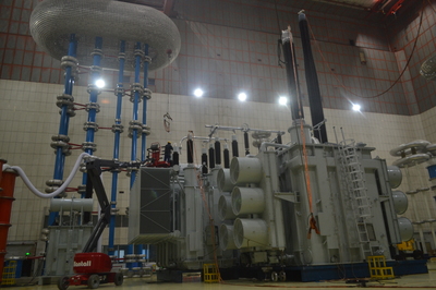 保变电气本部圆满完成北京东1000千伏主变压器制造任务